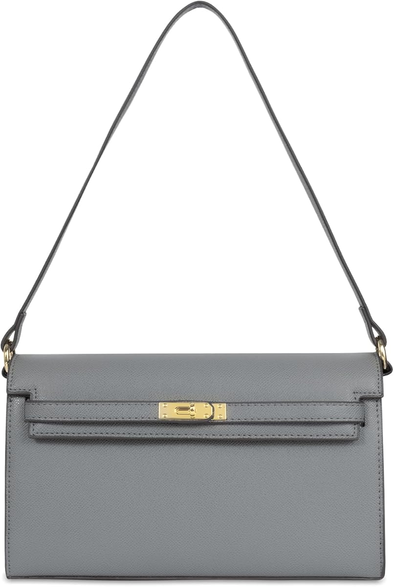 Crossbody bag with dual detachable straps