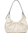 Trendy pleated cloud clutch/crossbody bag