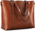 Genuine leather Women tote