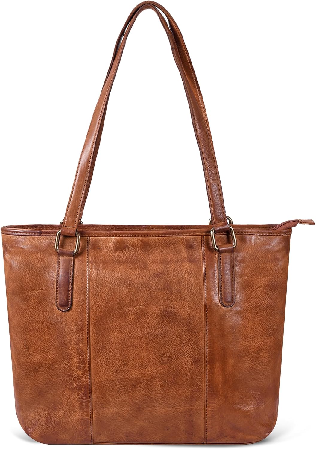 Women genuine leather tote